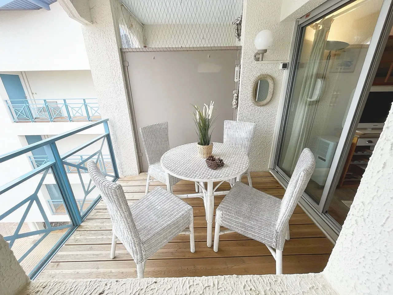 Salon de jardin sur la terrasse
