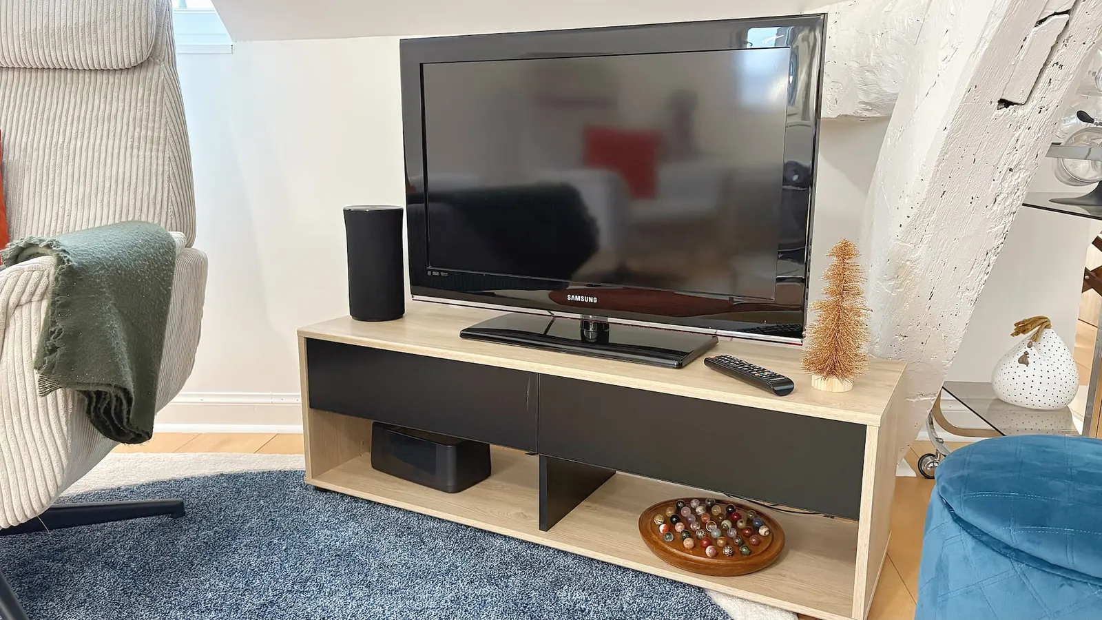 Télévision HD avec Chromecast dans le séjour